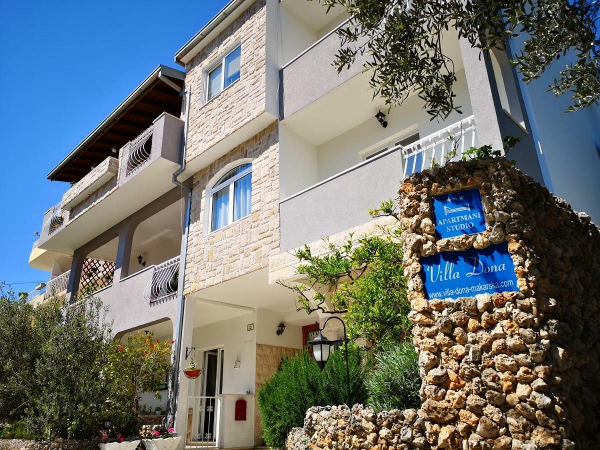 Apartments Villa Dona Makarska Esterno foto